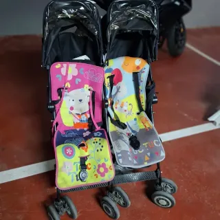 Carrito Gemelar Maclaren
