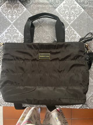 Bolso Bimba y Lola Negro Acolchado