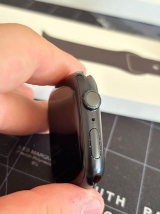Apple Watch Series 7 45 mm negro + correa premium
