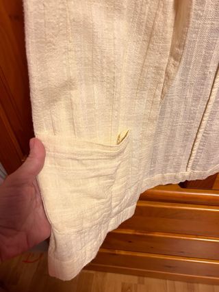 Americana Natura Algodón Crema Talla S