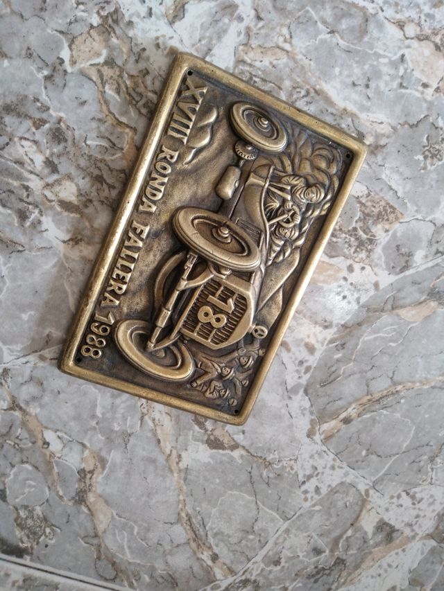 Placa XVIII Ronda Fallera 1988