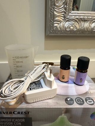 Humidificador Difusor Aromaterapia SilverCrest