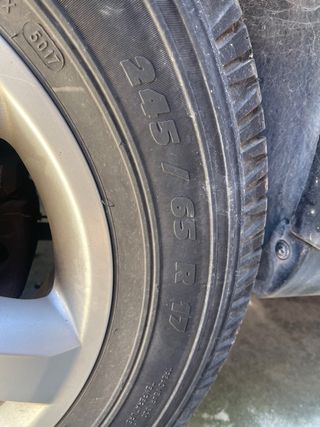 Llantas Kia Sorento con Neumáticos