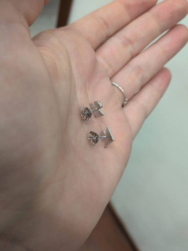 Pendientes Real Betis Balompié Plata