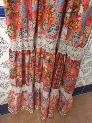 Vestido tirantes estampado floral