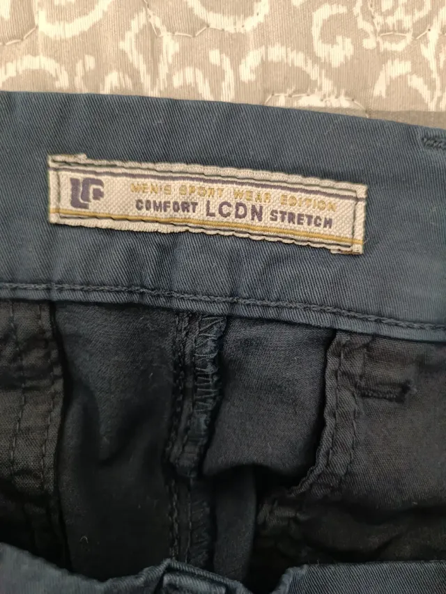 Pantalones de vestir hombre azul marino