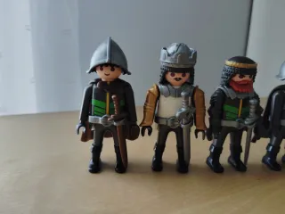 Playmobil Soldados Medievales Rey Caballero CUSTOM