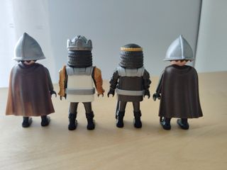 Playmobil Soldados Medievales Rey Caballero CUSTOM