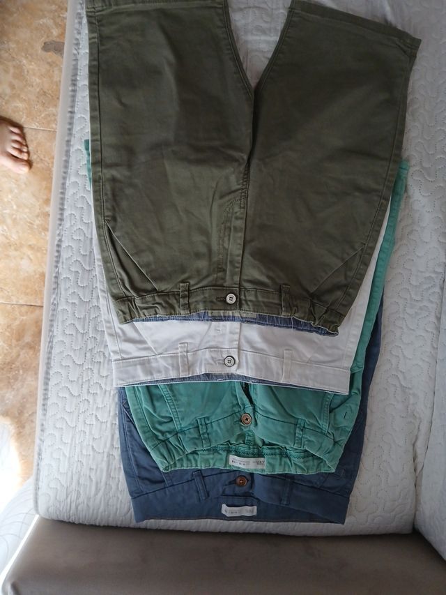 Pantalones cortos Zara y denim co