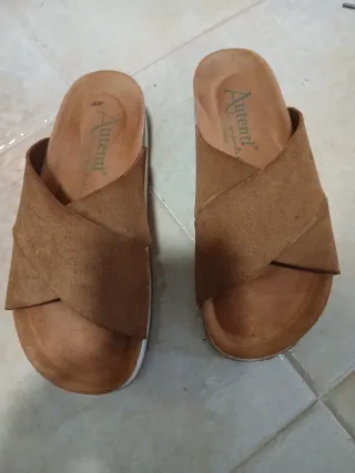 Sandalias Autenti Marrones Talla 37