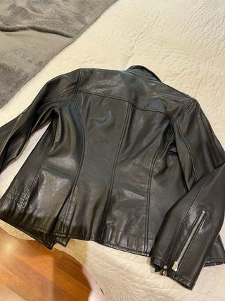 Chaqueta Biker Piel Ovina Adolfo Domínguez