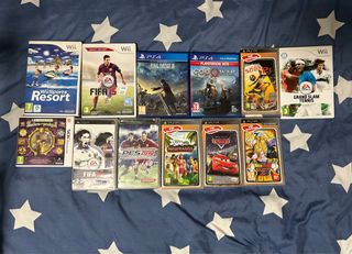 Pack Juegos PS4, 3DS, Wii, PSP