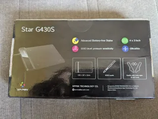 XP-PEN Star G430S Tableta Gráfica