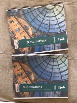 Libro matemáticas 1º ESO (Bloques 1 y 2)
