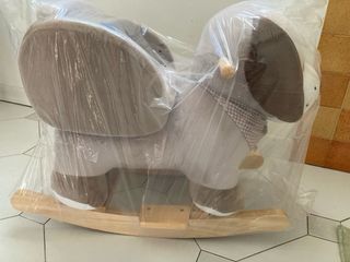 Cane a dondolo cane peluche