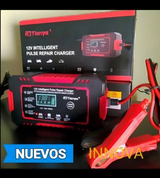 CARGADOR de Baterías Coche Moto 12V. 6A. NUEVOS
