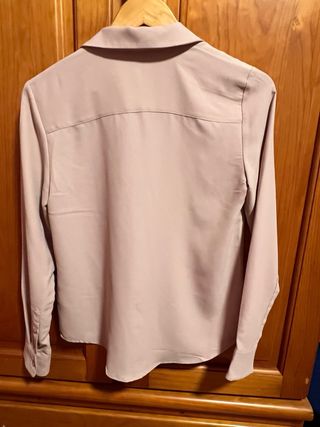 Blusa fluida H&M nude T.34