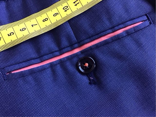 Traje El Ganso Talla 48 Azul