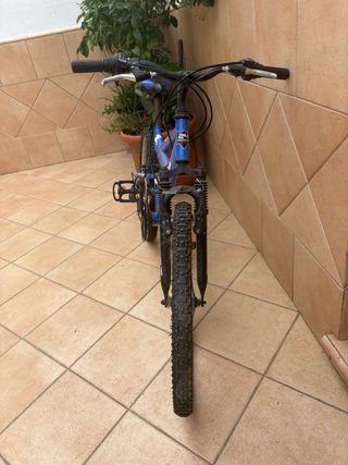 Bicicleta Montaña 24 Azul