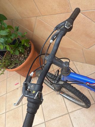 Bicicleta Montaña 24 Azul