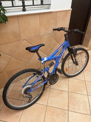Bicicleta Montaña 24 Azul