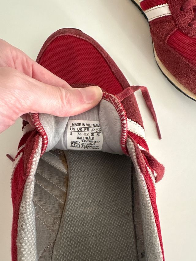 Zapatillas Adidas Rojas Talla 41 1/3 Adidas