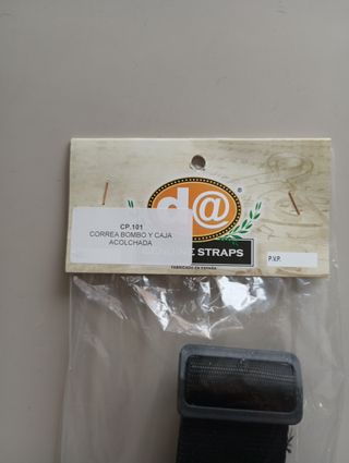 Correa Bombo y Caja Acolchada