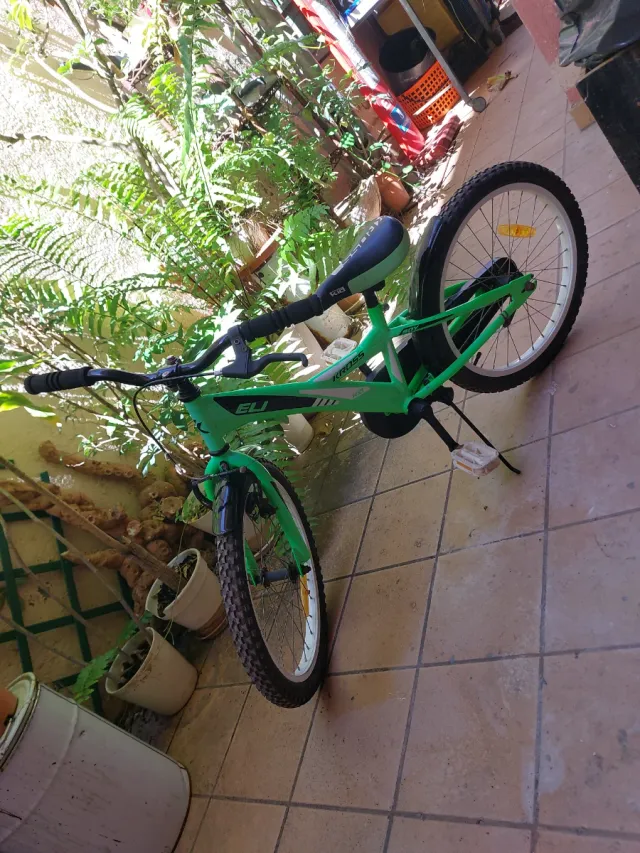 Bicicleta infantil Kross Eli verde