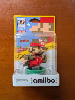 Amiibo Mario 30 Aniversario Classic Colours