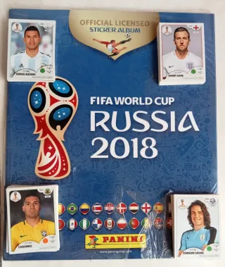 Album sin abrir y 130 cromos Mundial Rusia 2018