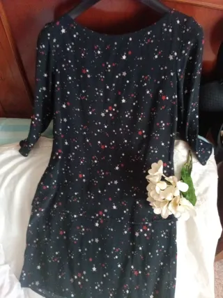 Vestido KOOKAI/Negro estrellas talla 36