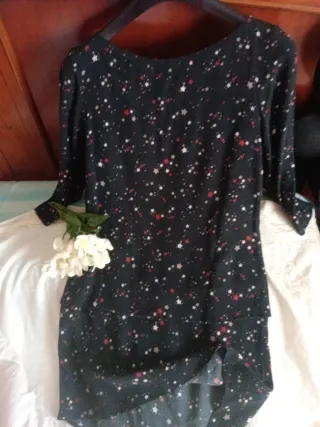 Vestido KOOKAI/Negro estrellas talla 36