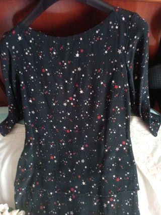 Vestido KOOKAI/Negro estrellas talla 36