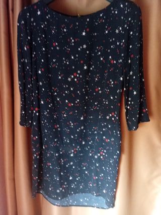 Vestido KOOKAI/Negro estrellas talla 36