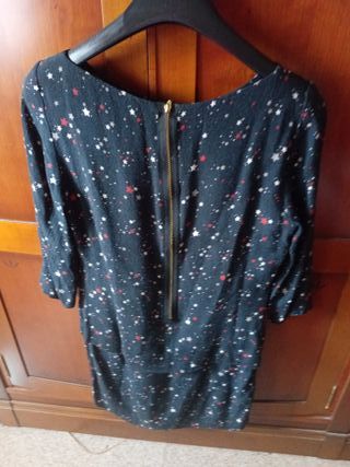 Vestido KOOKAI/Negro estrellas talla 36