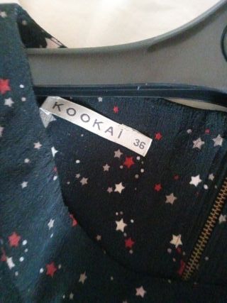 Vestido KOOKAI/Negro estrellas talla 36