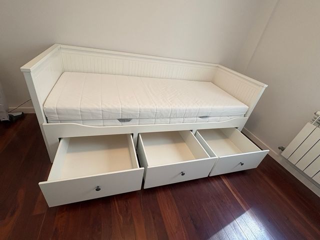 Estructura Diván IKEA HEMNES Blanca