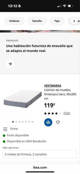 Estructura Diván IKEA HEMNES Blanca