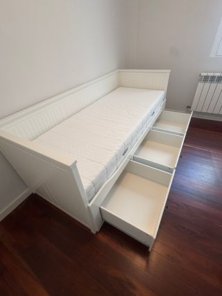 Estructura Diván IKEA HEMNES Blanca