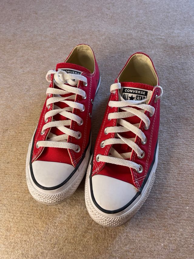 Converse All Stars Rojas Talla 38
