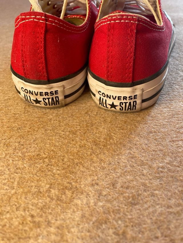 Converse All Stars Rojas Talla 38