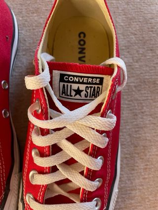 Converse All Stars Rojas Talla 38