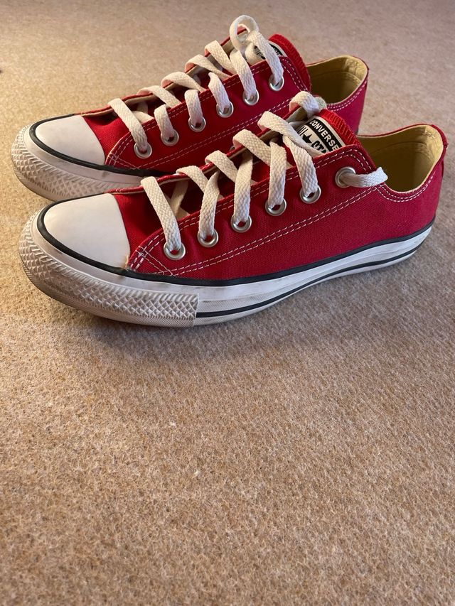 Converse All Stars Rojas Talla 38