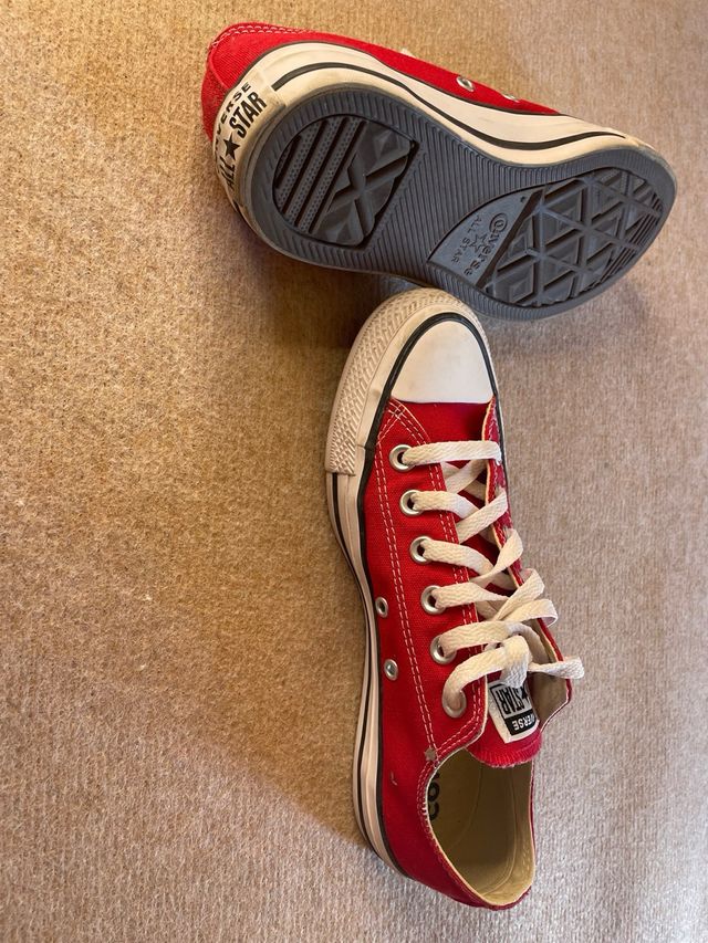 Converse All Stars Rojas Talla 38