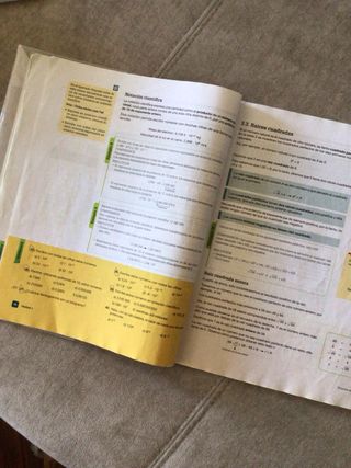 Libro matemáticas 2º ESO (Bloque 1)