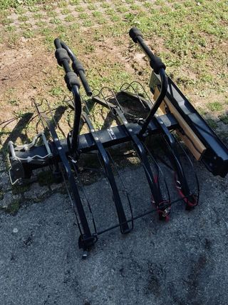 Portabicicletas para bola de remolque