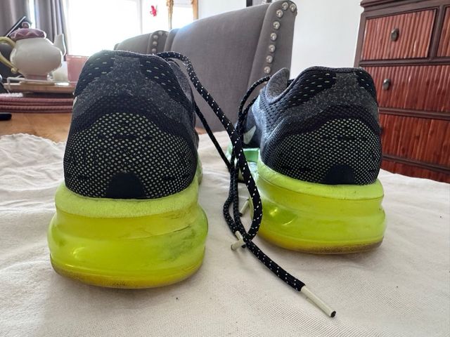 Zapatillas Nike Air Max Negras y Verdes