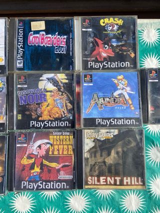 Lote 10 Juegos PS1 en Cds! 