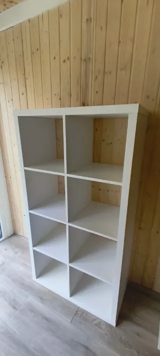 Mueble de cubos Ikea blanco