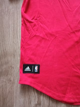 Camiseta Adidas Chicago Bulls Roja t 12-15 años